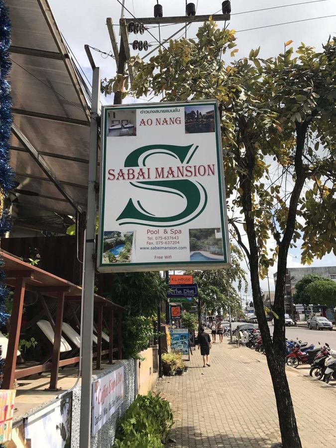 Ferienwohnung Sabai Mansion Ao Nang Exterior foto